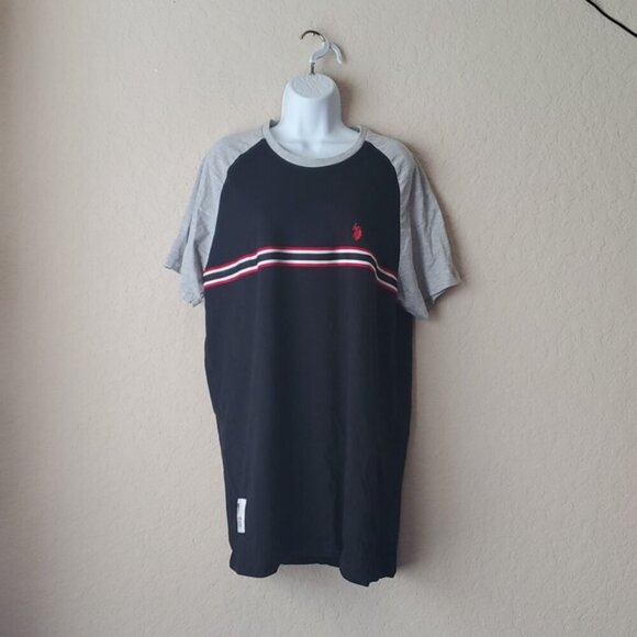 U.S. Polo Assn Raglan Chest Stripe t-shirt XXL - Picture 6 of 7